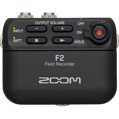 رکوردر-صدا-زوم-Zoom-F2-Ultracompact-Portable-Field-Recorder-with-Lavalier-Microphone